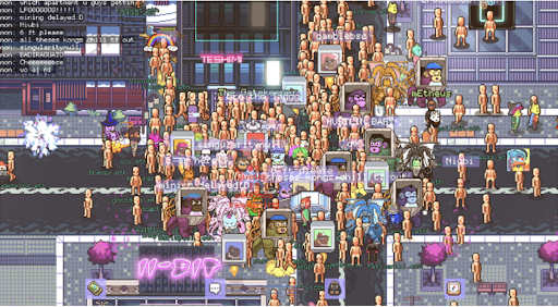 Players can use generic avatars or customized NFT versions.